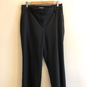 Express pin stripe trouser pants, size 12R